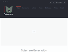 Tablet Screenshot of coterramg.com